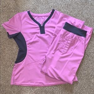 Healing Hands Purple Label Scrub Set